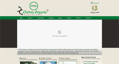 Desktop Screenshot of chetnaorganic.org.in